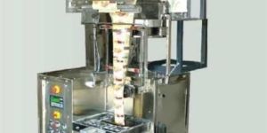 Plastic White Pneumatic Pouch Packing Machine