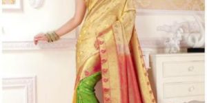 Party Wear Cot Silk Saree