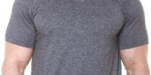 Mens V-Neck T- Shirt