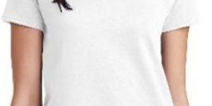 Womens V Neck T- Shirt