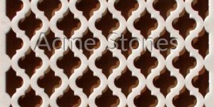 Marble White Stone Jali