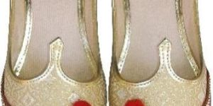 Men Printed Sherwani Jutti