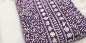 JMV DESIGNER STUDIO PRESENT BY PC COTTON WITH MULTI WORK DRESS MATERIAL