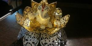 Gold Plated God Statues