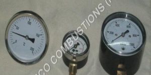 Steel Burner Pressure Gauges