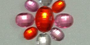 Oval Acrylic Beads