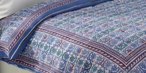 Hand Block Printed Cotton Bed Sheets