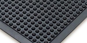 Black Anti Fatigue Rubber Mat