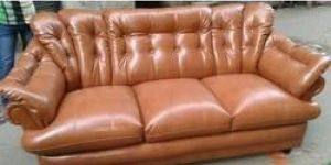 Black Leather Sofa