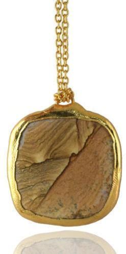 Picture Jasper Gemstone Pendant