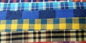 Cotton Dyed Twill Check Fabrics