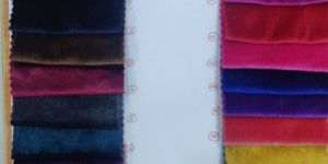 Plain Velvet Fabric