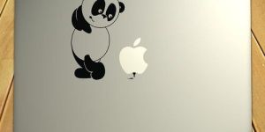 Panda Macbook Sticker