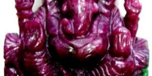 Ruby Ganesh Statue