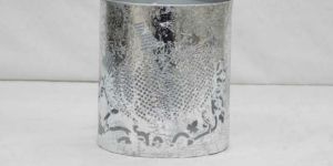 Aluminum Hurricane Candle Holder