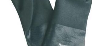 PVC Green Supported Gloves