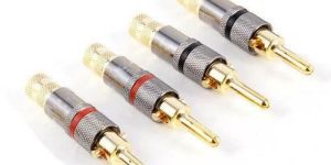 Gold Plated Banana Connector