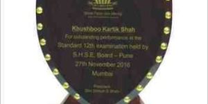 Wooden Golden Shield