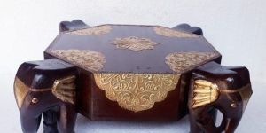 Handmade Metal Fitted Wooden