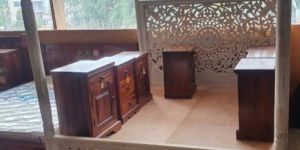 Sheesham Ethnic Wooden Bed