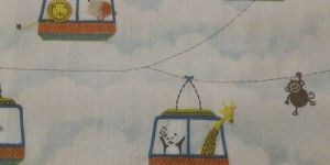 Embroidered Curtains Fabric