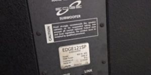 Subwoofer