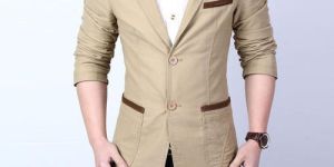 Cotton Mens Casual Coat