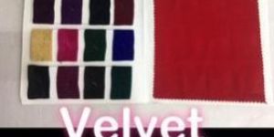 Plain Velvet Fabric