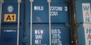 Galvanized Steel Second Hand Containers