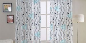 Bue Designer Curtain