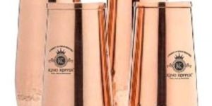 Copper Champagne Glass