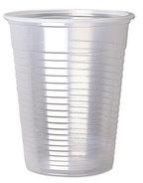 Transparent Disposable Plastic Glass