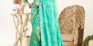 PRIYAPARIDHI CHIFFON PRINTED FORMAL WEAR SAREE