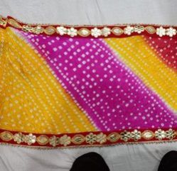 Bhandej Dupatta with Border