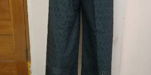 FULL THREAD WORK PLAZZO'S PANTS.