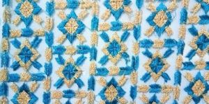 Cotton Embroidered Fabric