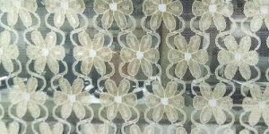 Floral Raschel Fabric
