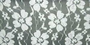 White Raschel Fabric