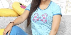 Printed Cute Night Dress