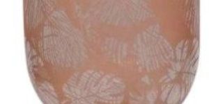 Cone Printed Glass Lamp