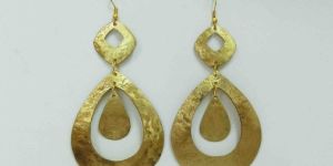 Brass Dangle Earrings