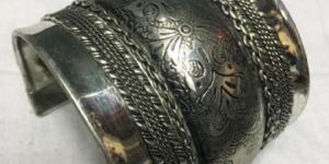 Silver Cufflink
