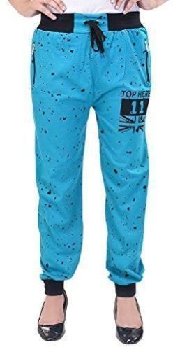 Black Cotton Kids Casual Trouser