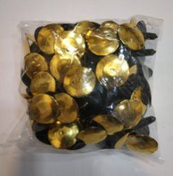 Gold Soft Toys Fancy Button Golden