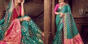 Silk Fancy Party Wear Saree