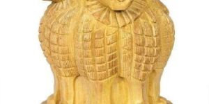 Wooden Ashoka Pillar