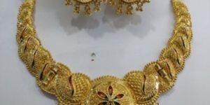 Gold Plated Necklace Set