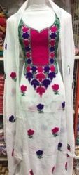 Georgette Aari Work Dress Material