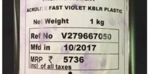 Acrolite Fast Violet KBLR Paint