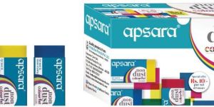Non Dust Coloured Apsara Eraser